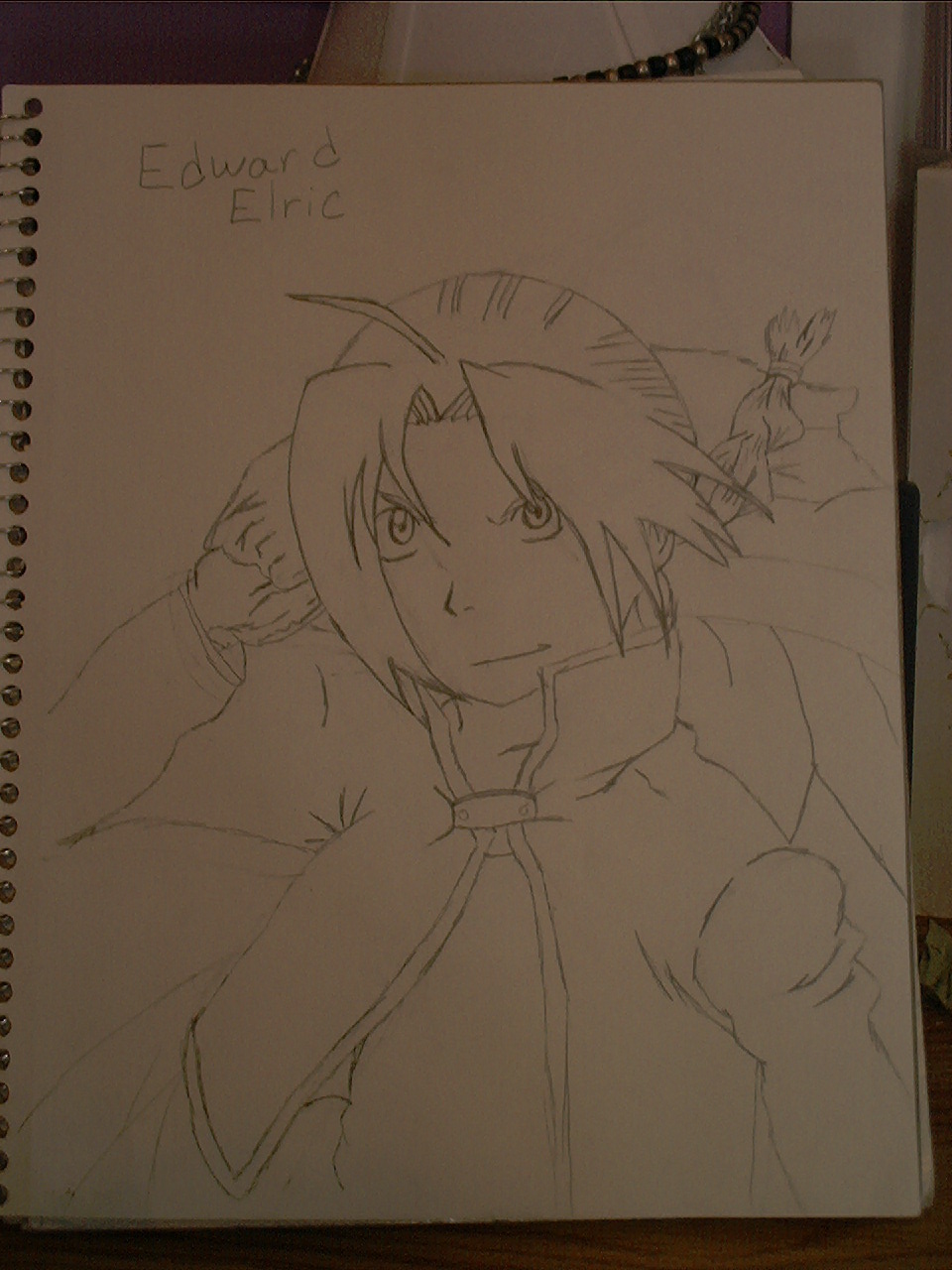 My first Ed Elric Pic by KuramyRose33