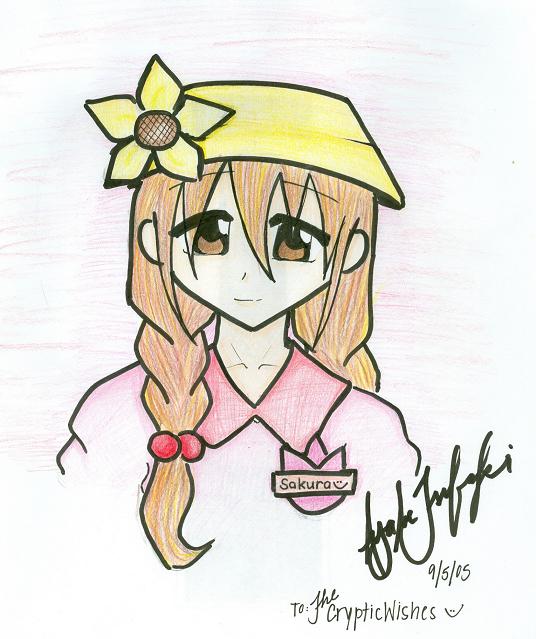 The Yellow Hat Girl by KuroTsubasa