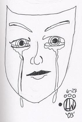 The Sad Mask of Sorrow by Kuroi-Neko1