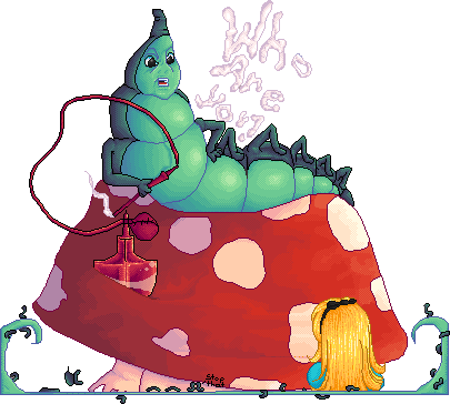 Whooo are Yooou (Alice in Wonderland by KuroiYogensha