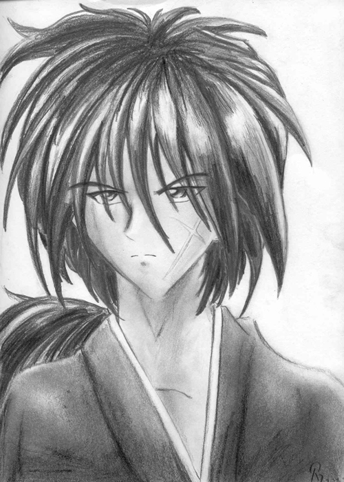Kenshin Sketch by Kuroko