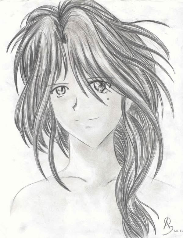 Nuriko Portrait Sketch by Kuroko
