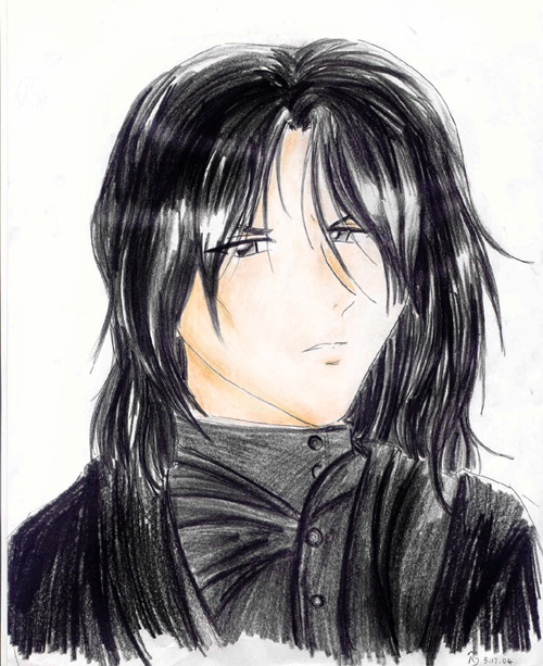 Severus Snape Portrait by Kuroko