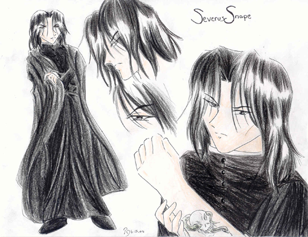 Severus Snape Character Reference (Black Diaries) by Kuroko