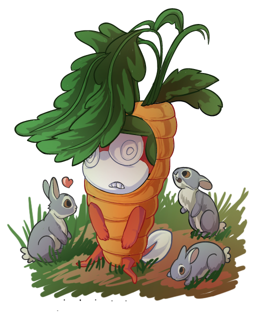 Carrot Tororo by Kururu