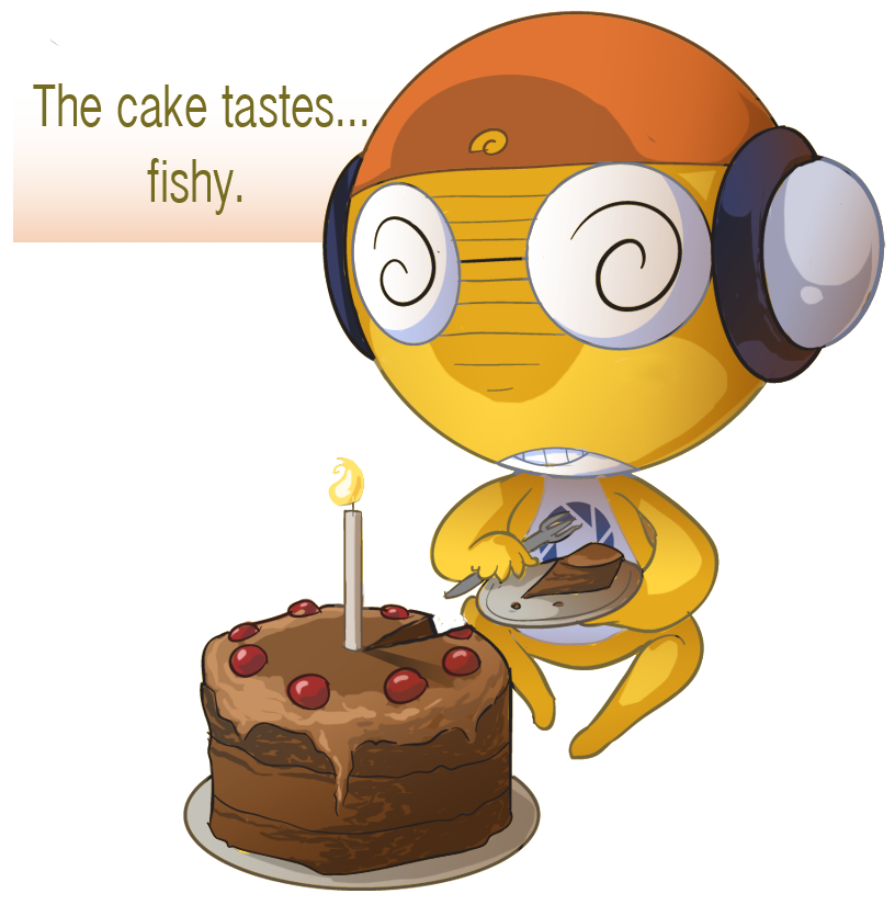 The Cake Is . . . by Kururu