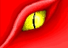 Yellow Dragon Eye by KutyKitten54