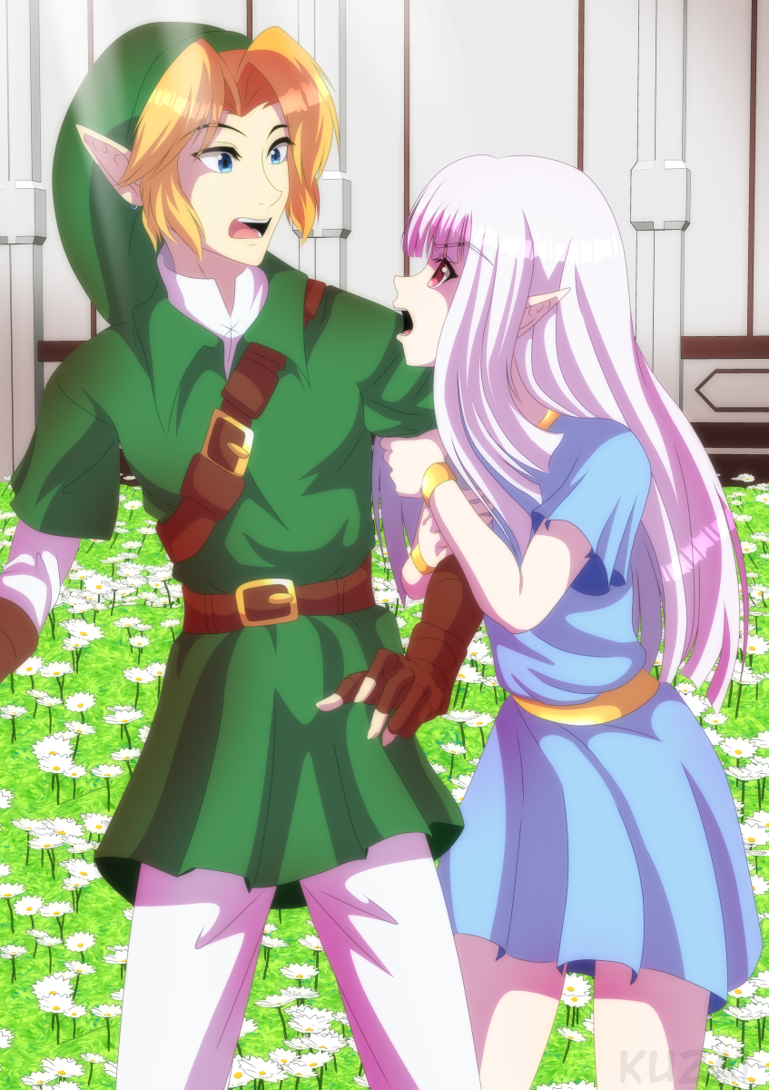 Link and Kuzai Let Me Come With You by Kuzai