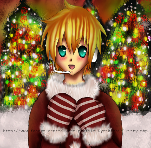 Christmas Tree Shopping by Kyonkichis1Kitty
