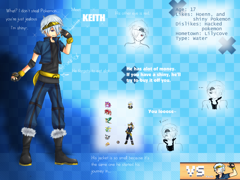 Shiny Trainer Keith by Kyonkichis1Kitty