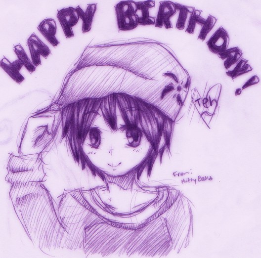 Happy Birthday Teh-chan! by Kyonkichis1Kitty