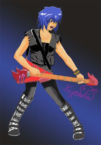 Rock lady by Kyosuke