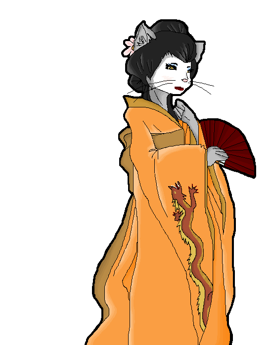 ! Huzzah! A Geisha (again) ! by Kyot222