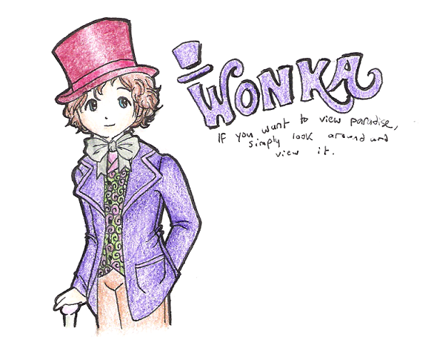 Wonka from the original film by Kyot222