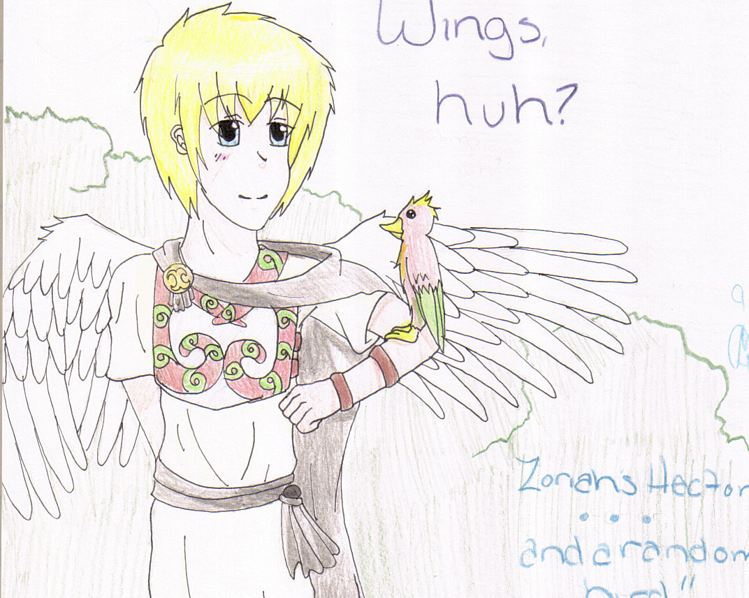 Wings, Huh? by KyoxTohru95