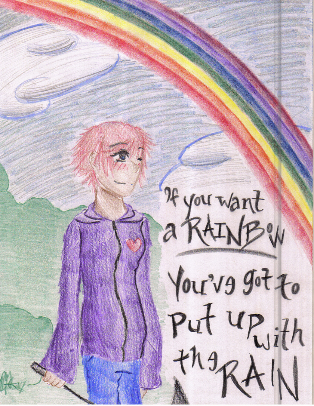 Put Up With the Rain by KyoxTohru95
