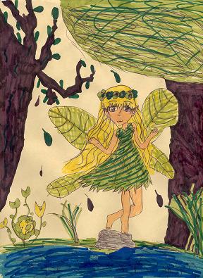 Forest Fairy by Kyrstin_R_