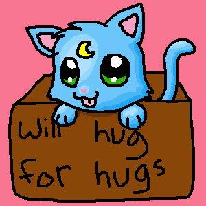Will Hug for Hugs(O.O) by kacheepany