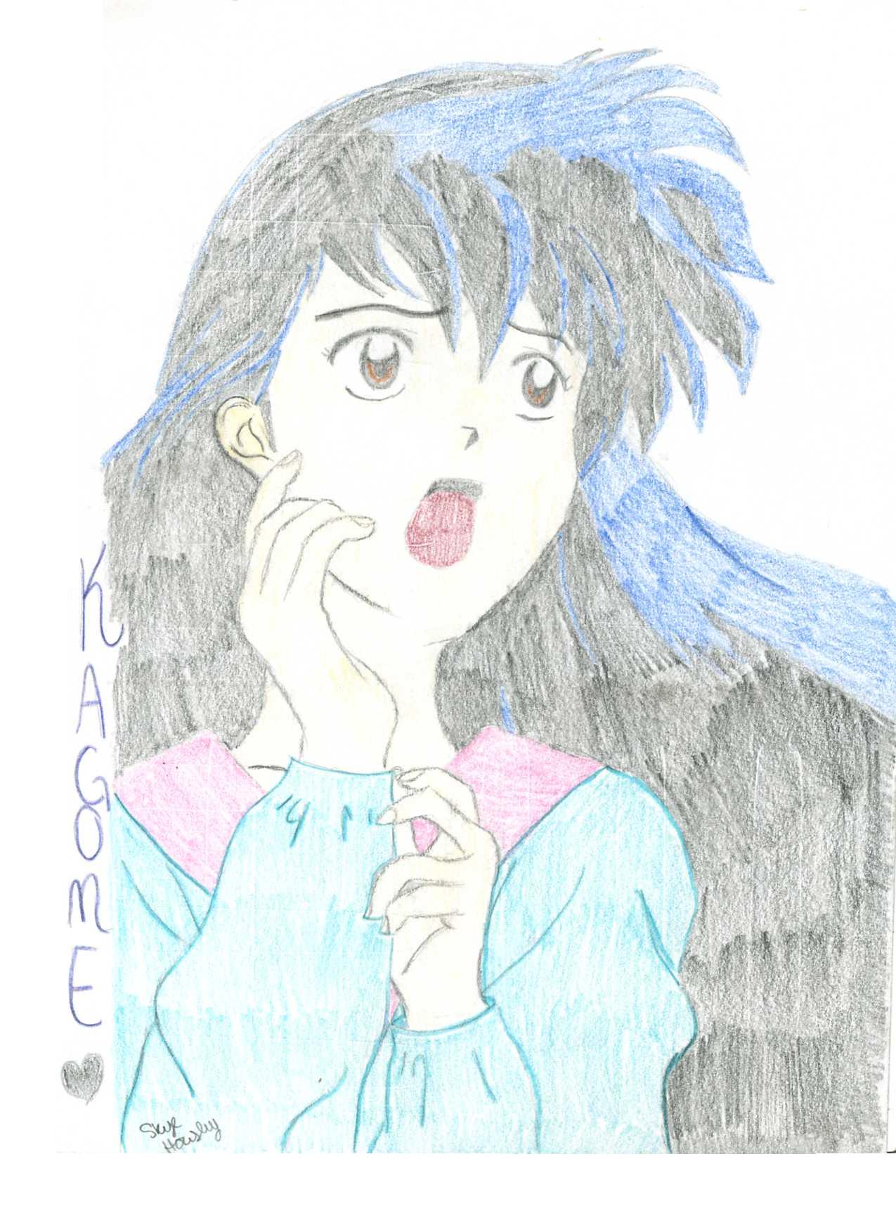 Yelling Kagome by kagome4ever15