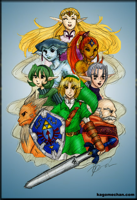 Cafe Gæstfrihed Fascinate Legend of Zelda: The Seven Sages by kags - Fanart Central