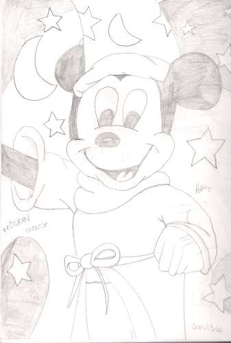 Mickey Mouse by kai_hiwatari22
