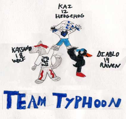 Team Typhoon! ^_^ by kai_the_hedgehog