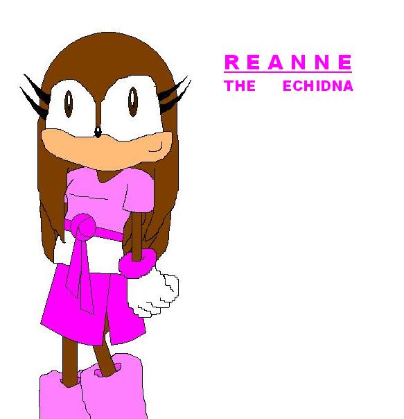 Reanne the Echidna-Me! by kaisgirl2