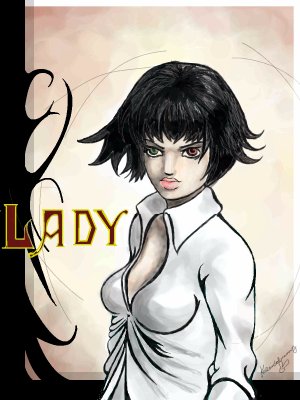 "hey...Lady" by kaleidobunny