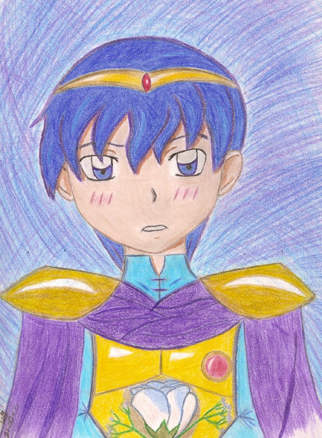 Marth as a Child by kamatari17