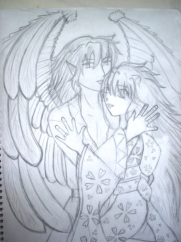 Heaven (sketch) by kamatari17