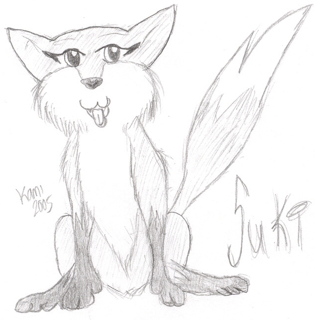 A Fox Named Suki by kamikoko