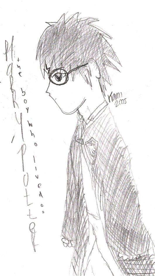 Harry Sketch by kamikoko