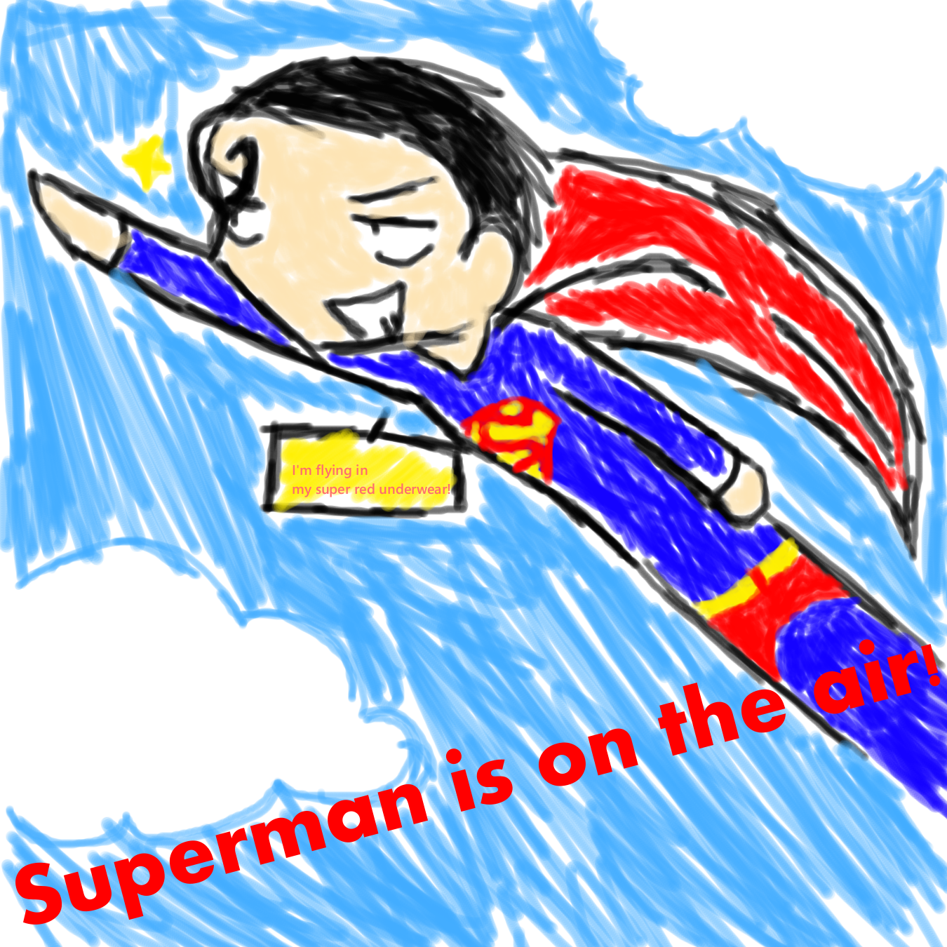Super Duper Man by kamoku_hito