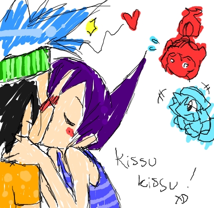 Kissy Kissy by kamoku_hito