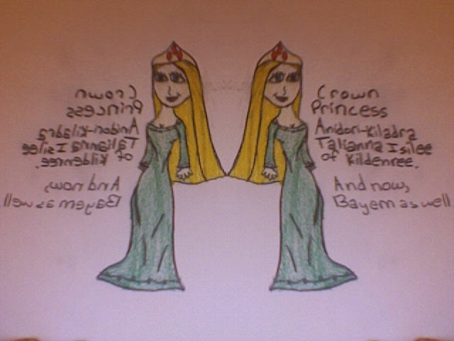 Princess Anidori-Kiladra Talianna Isilee: Crown Princess of Kildenree by kana9rockstar
