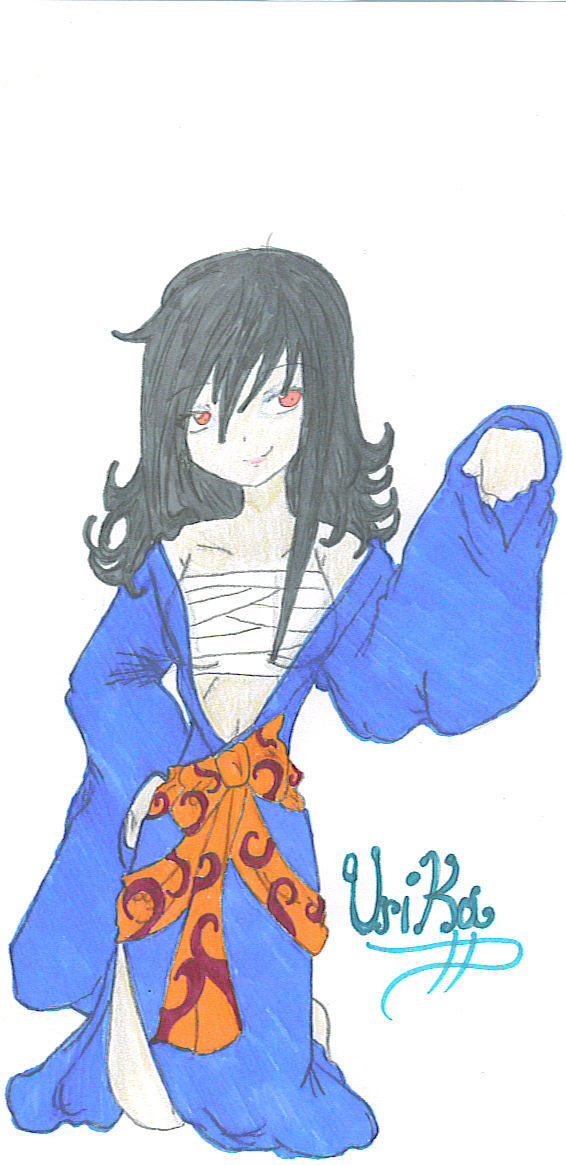 Urika in a kimono by kaname_yasha5689