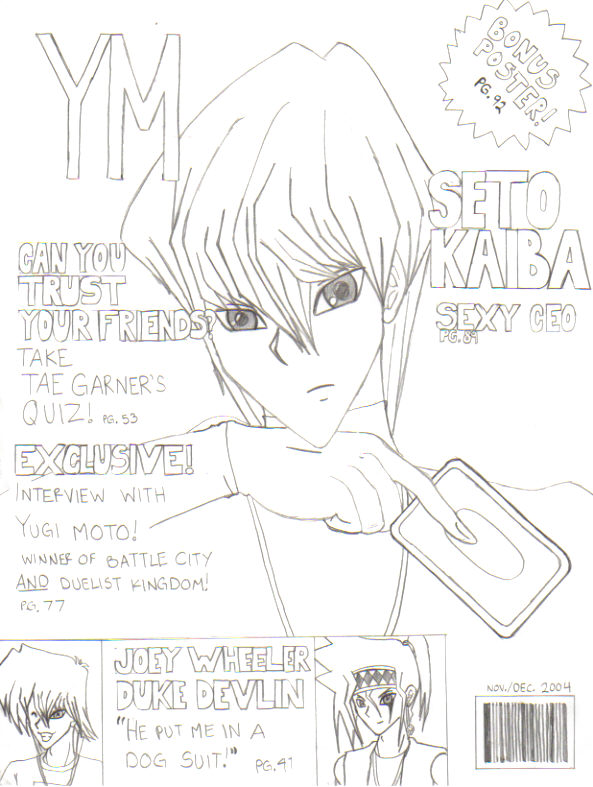 Cover Story - Seto Kaiba by kanesa