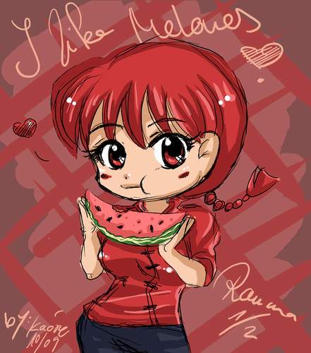 ranma loves melons by kaorie