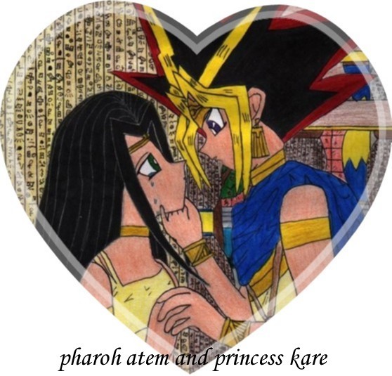 pharoh and princess love by kareginomoto