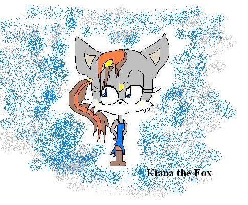 Kiana the Fox (my fan char) by karma2000