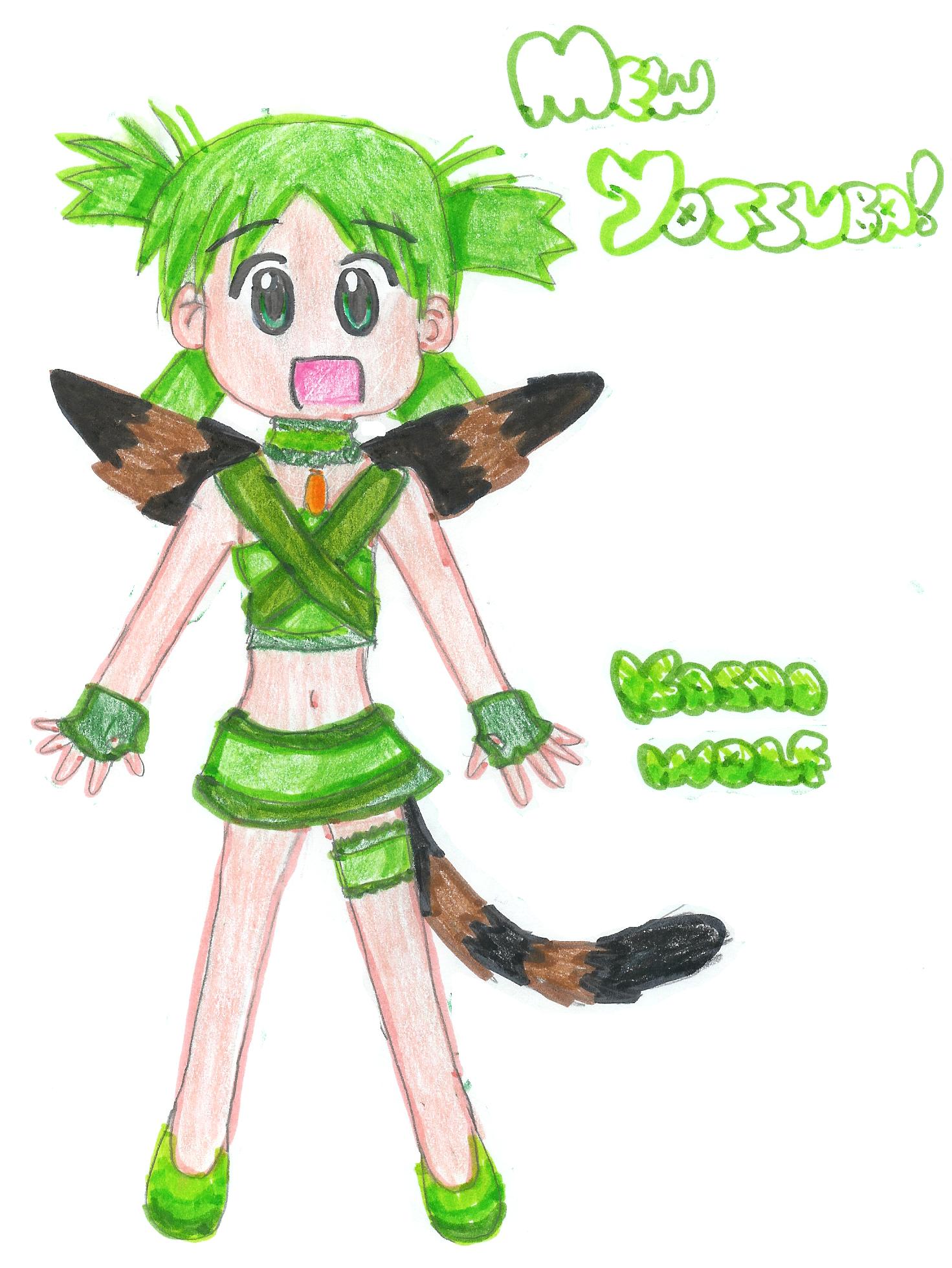 Mew Yotsuba*request* by kasai_wolf