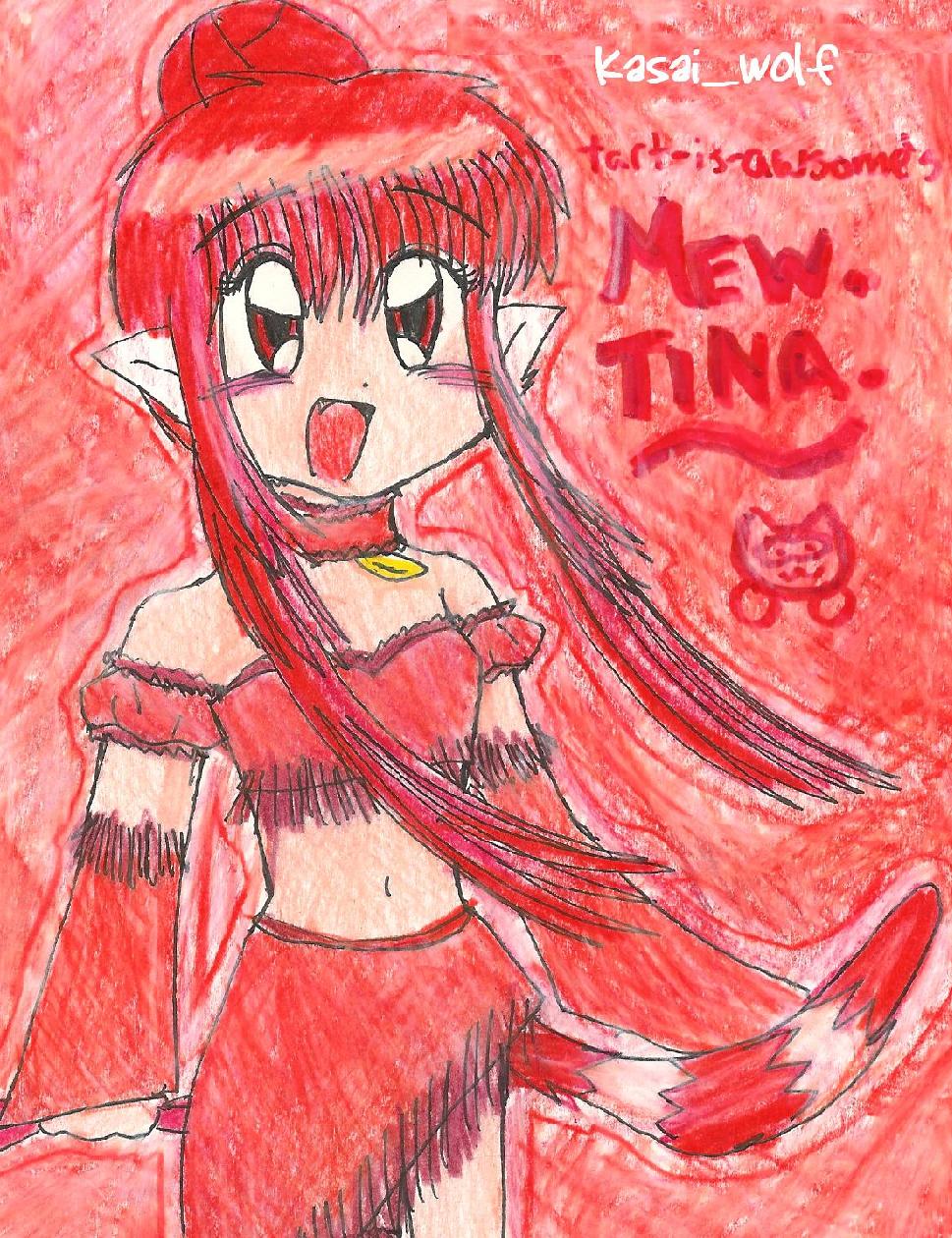 Mew Tina*request* by kasai_wolf