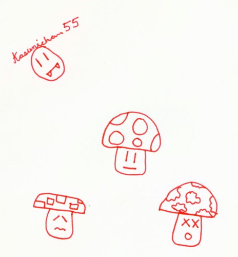 Mario 1up mushroom? by kasumichan55