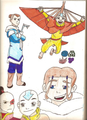 My random picture page by katara719