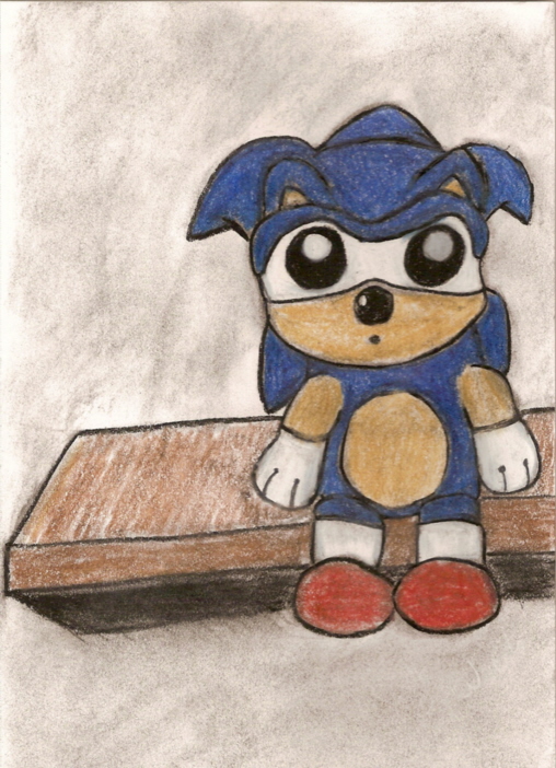 Sonic Plushie by katara719