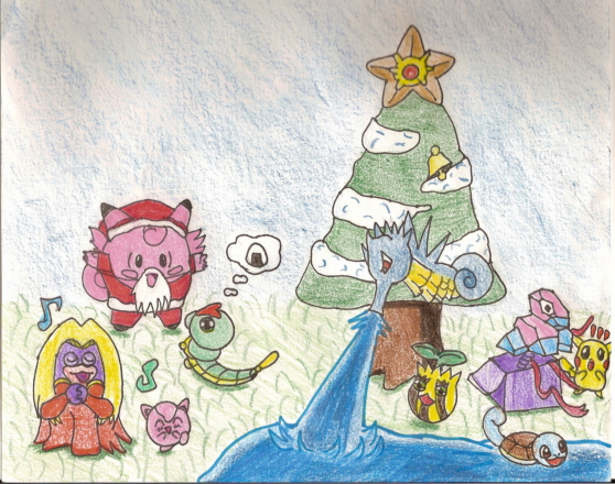 Pokemon Christmas by katara719