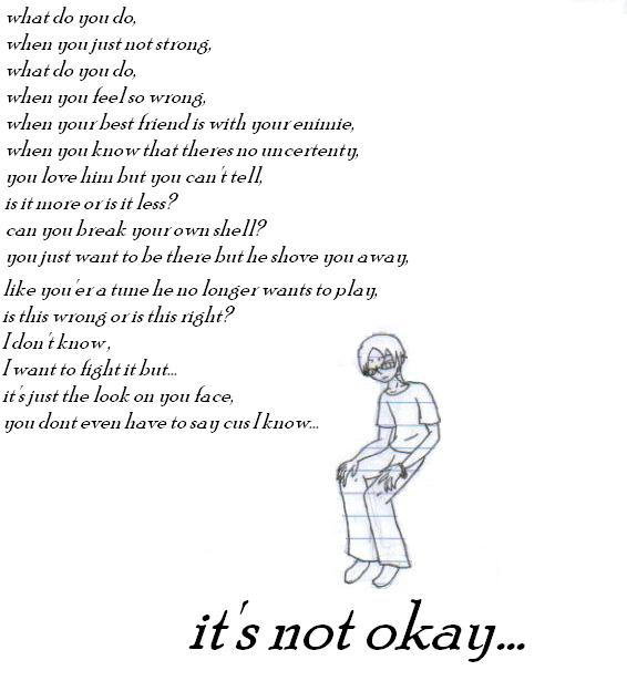 It's not okay by kath
