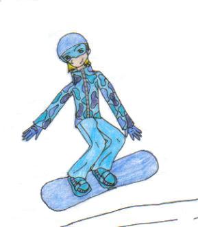 snowboard by kath