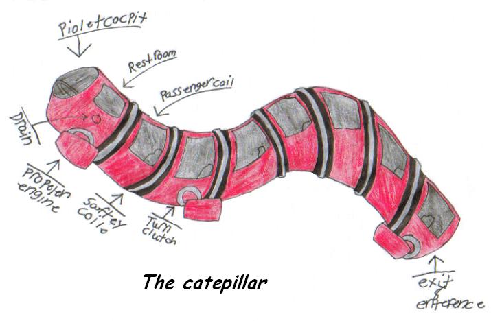 Catepillar side view by kath