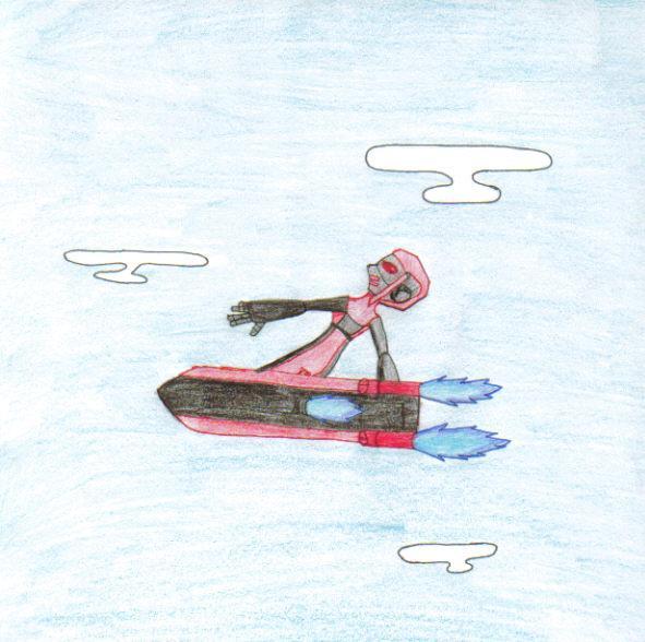 Marnie Jetboarding by kath